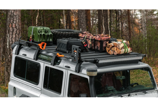 Крепление двух канистр для модульного багажника Rival