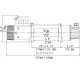 Двухскоростная электрическая лебёдка 12V Runva серии EWD 12000 lbs / 5443 кг (синтетический трос)