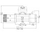 Лебёдка электрическая 24V Runva серии EWX 12000 lbs / 5443 кг (синтетический трос)