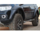 Расширители колесных арок для Mitsubishi Pajero Sport 2008-2012