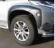 Расширители колесных арок для Mitsubishi Pajero Sport 2015-2019