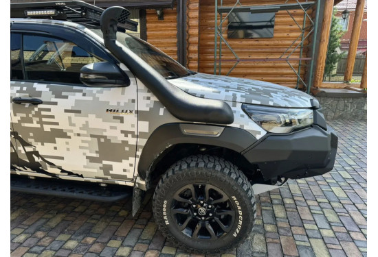 Шноркель для Toyota Hilux 2015-2020 (1GD-FTV 2.8TD Дизель)