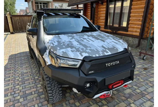 Шноркель для Toyota Hilux 2015-2020 (1GD-FTV 2.8TD Дизель)