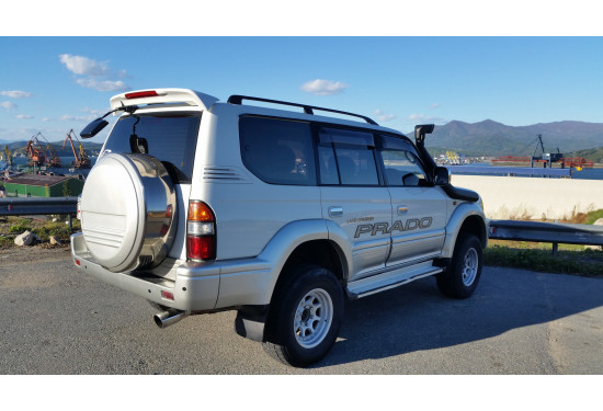 Шноркель для Toyota Land Cruiser Prado 90 / 95 (с бензиновым двигателем)