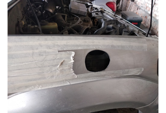 Шноркель для Toyota Land Cruiser Prado 90 / 95 (с бензиновым двигателем)