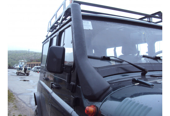 Шноркель для УАЗ Хантер / 469 / 3151 (с бензиновым двигателем)