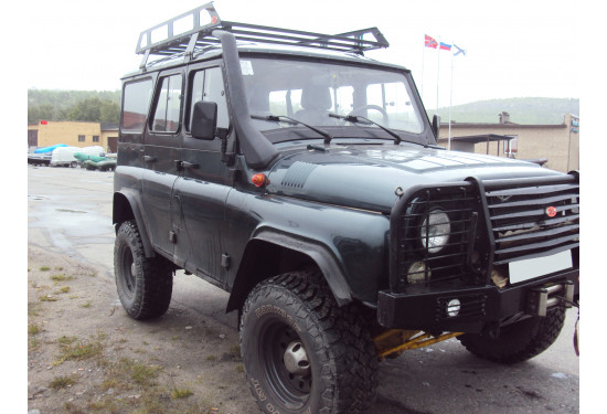 Шноркель для УАЗ Хантер / 469 / 3151 (с бензиновым двигателем)