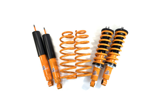 Комплект усиленной подвески SteelStaff для Toyota LC Prado 90/95 и Toyota 4Runner/Surf 180/185 нагрузка перед 0-100 кг зад 0-200 кг лифт 50 мм