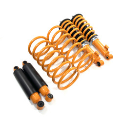 Комплект усиленной подвески SteelStaff для Mitsubishi Pajero Sport 2008–2015 нагрузка перед 0-80 кг зад 0-200 кг лифт 50 мм