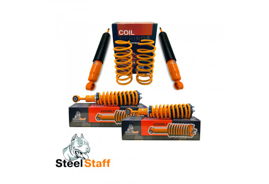 Комплект усиленной подвески SteelStaff для Toyota Land Cruiser 200 нагрузка перед 0-50 кг зад 0-200 кг лифт перед 50 мм зад 30 мм