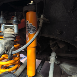 Пружина передняя усиленная SteelStaff для ВАЗ НИВА 2121, 21213, 21214 нагрузка 0-60 кг лифт 50 мм