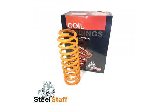 Пружина передняя усиленная SteelStaff для Toyota Land Cruiser 80/105 нагрузка 0-100 кг лифт до 100 мм