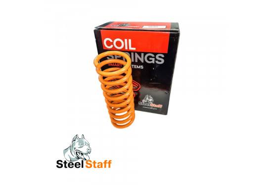 Пружина задняя усиленная SteelStaff для Toyota Land Cruiser 200 нагрузка 0-300 кг лифт до 50 мм