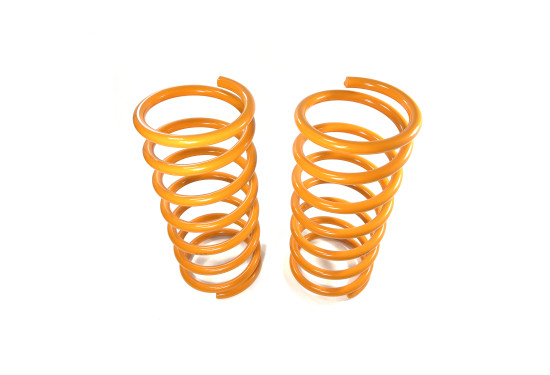 Пружины задние усиленные SteelStaff для Mitsubishi Pajero Sport 2008–2015 нагрузка 0-200 кг лифт 50 мм