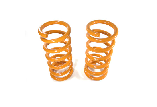 Пружинs задние усиленные SteelStaff для Mitsubishi Pajero 3/4 2000+ нагрузка 0-200 кг лифт 50 мм