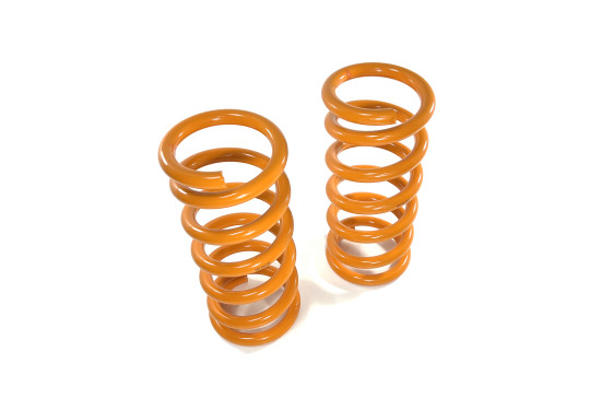 Пружинs задние усиленные SteelStaff для Mitsubishi Pajero 3/4 2000+ нагрузка 0-200 кг лифт 50 мм