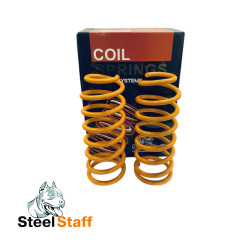 Пружины задние усиленные SteelStaff для Toyota Land Cruiser 200 нагрузка 0-200 кг лифт 25 мм