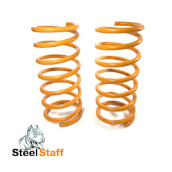 Пружины задние усиленные SteelStaff для Nissan Patrol / Safari Y60 / Y61 нагрузка 0-200 кг лифт 50 мм