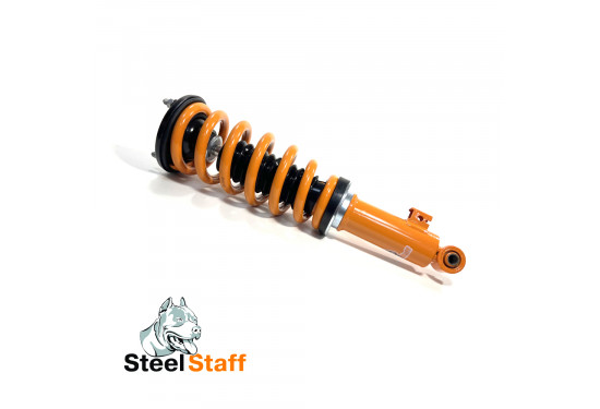 Стойка в сборе передняя SteelStaff для Mitsubishi Pajero Sport 3 2015+ нагрузка 0-50 кг лифт 50 мм