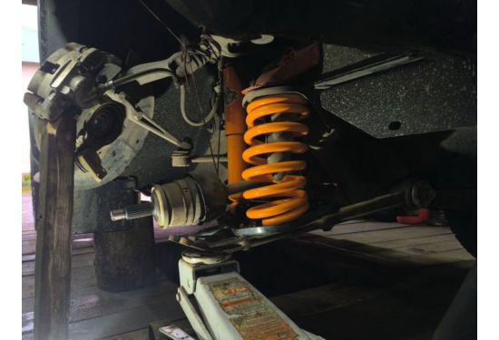 Амортизатор передний SteelStaff для ВАЗ НИВА 21214М под лифт до 50 мм (маслянный)