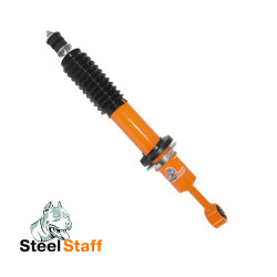 Амортизатор передний SteelStaff для Toyota LC Prado 120/150, FJ Cruiser, Hilux 2005+, Fortuner 2005+,  4Runner/Surf (215/285) и HAVAL H9 под лифт до 50 мм (маслянный)