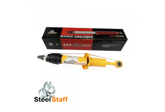 Амортизатор передний SteelStaff для Toyota Land Cruiser 200 под лифт до 50 мм (газовый)