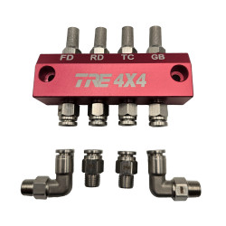 Комплект вывода сапунов TRE 170112 (набор для вентиляции дифференциалов моста)