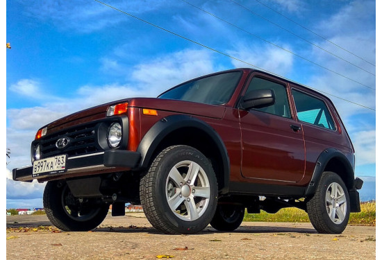 Расширители арок TORBIK для Lada Niva 4×4