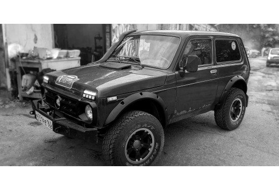 Расширители арок TORBIK для Lada Niva 4×4 (под резаные арки)