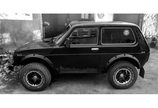 Расширители арок TORBIK для Lada Niva 4×4 (под резаные арки)