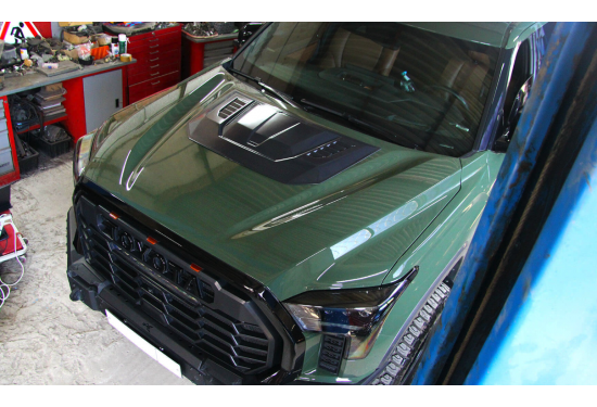 Декоративная универсальная накладка на капот