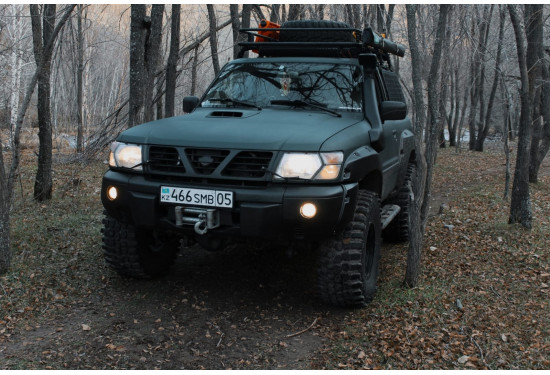 Расширители арок TORBIK для Nissan Patrol Y61 (3 двери) 1997-2004 (с накладками на оба бампера)