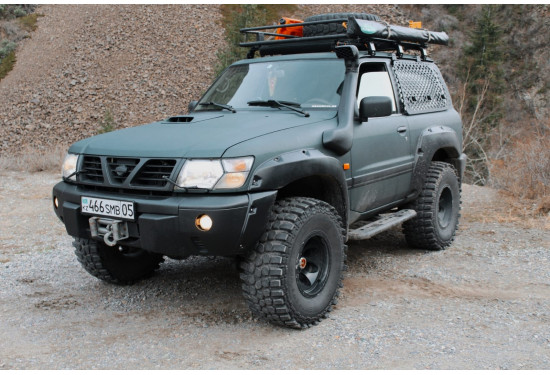 Расширители арок TORBIK для Nissan Patrol Y61 (3 двери) 1997-2004 (с накладками на оба бампера)