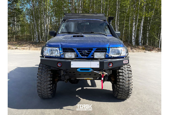 Расширители арок TORBIK для Nissan Patrol Y61 (3 двери) 1997-2004 (с накладками на оба бампера)