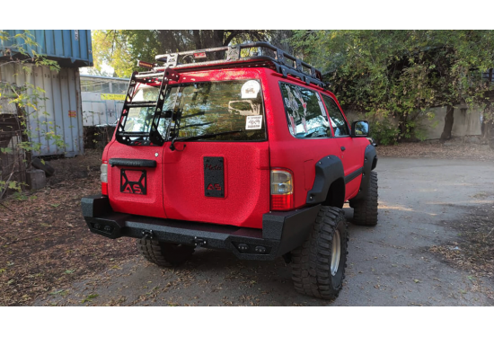 Расширители арок TORBIK для Nissan Patrol Y61 (3 двери) 1997-2004 (с накладками на оба бампера)