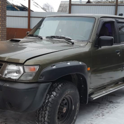 Расширители арок TORBIK для Nissan Patrol Y61 1997-2004 (с накладками на оба бампера)