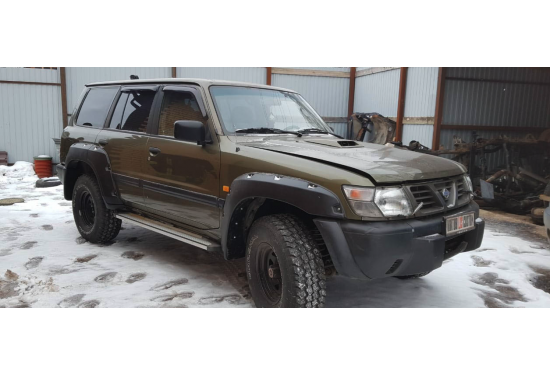 Расширители арок TORBIK для Nissan Patrol Y61 1997-2004 (с накладками на оба бампера)