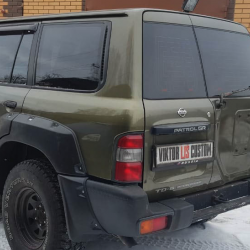 Расширители арок TORBIK для Nissan Patrol Y61 1997-2004 (с накладками на оба бампера)