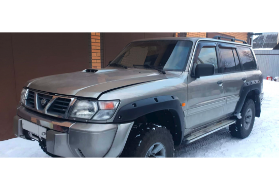 Расширители арок TORBIK для Nissan Patrol Y61 1997-2004 (с накладками на оба бампера)