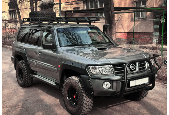 Расширители арок TORBIK для Nissan Patrol Y61 1997-2004 (с накладками на оба бампера)