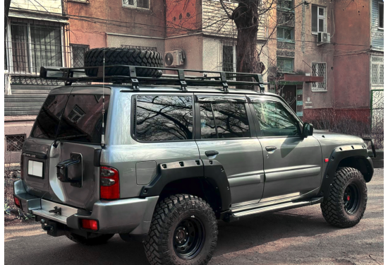 Расширители арок TORBIK для Nissan Patrol Y61 1997-2004 (с накладками на оба бампера)