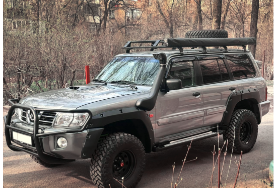 Расширители арок TORBIK для Nissan Patrol Y61 1997-2004 (с накладками на оба бампера)