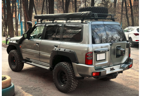 Расширители арок TORBIK для Nissan Patrol Y61 1997-2004 (с накладками на оба бампера)