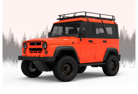 Расширители арок TORBIK для УАЗ Хантер (резаные арки)