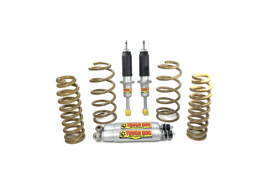 Комплект усиленной подвески Tough Dog для Toyota Land Cruiser Prado 150 перед 50-100 зад 300-400 кг лифт 40 мм