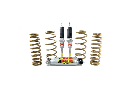 Комплект усиленной подвески Tough Dog для Toyota Land Cruiser Prado 150 перед 50-100 зад 300-400 кг лифт 40 мм