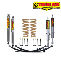 Комплект усиленной подвески Tough Dog для Toyota Tundra 2007-2021 нагрузка перед 0-50 кг зад 0-300 кг лифт 45 мм