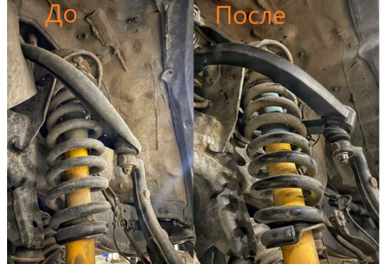 Верхние рычаги передней подвески под лифт 50-100 мм для Toyota Tundra 2007-2021 и Toyota Sequoia 2007-2022