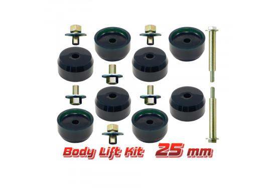 Лифт комплект кузова "Боди лифт" 25 мм (1") для Suzuki Jimny 1998-2023