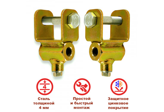 Удлинители задних амортизаторов Nissan Patrol Y62 на 50 мм